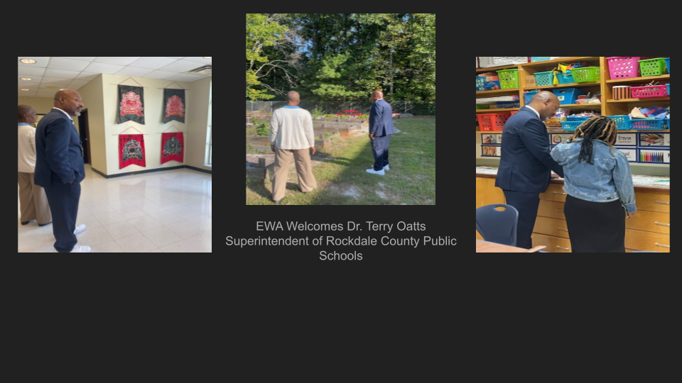 EWA Welcomes Dr. Terry Oatts Superintendent of Rockdale Public Schools